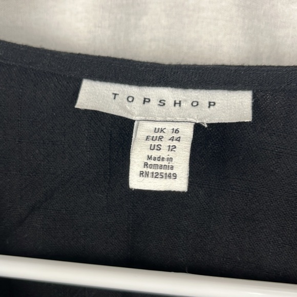 Topshop 12 button front jacket top - Picture 2 of 6